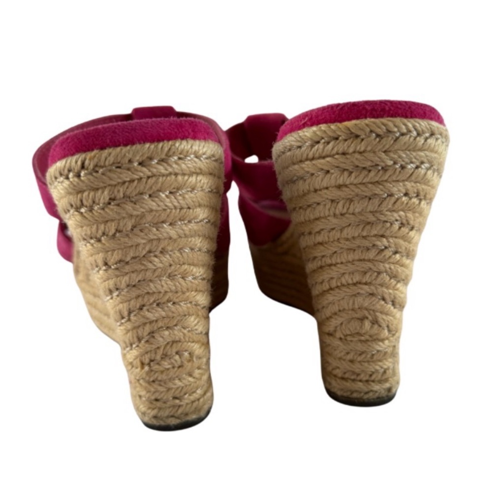 UGG Pink Suede Wedges - Picture 4 of 7